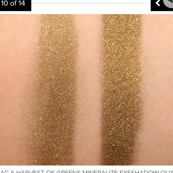 NEW Mac Eye Shadow Quad in "A Harvest of Greens" - Picture 5 of 7